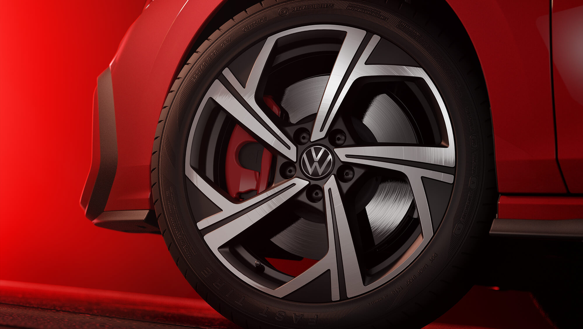 Llantas deportivas del Golf GTI